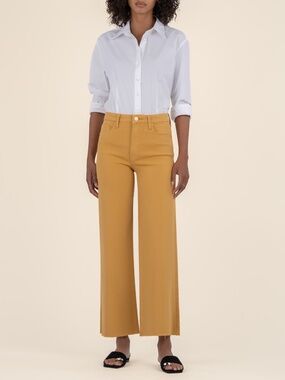 Kut from the Kloth Meg High Rise Wide Leg, Petite Size 14P14P / Medallion